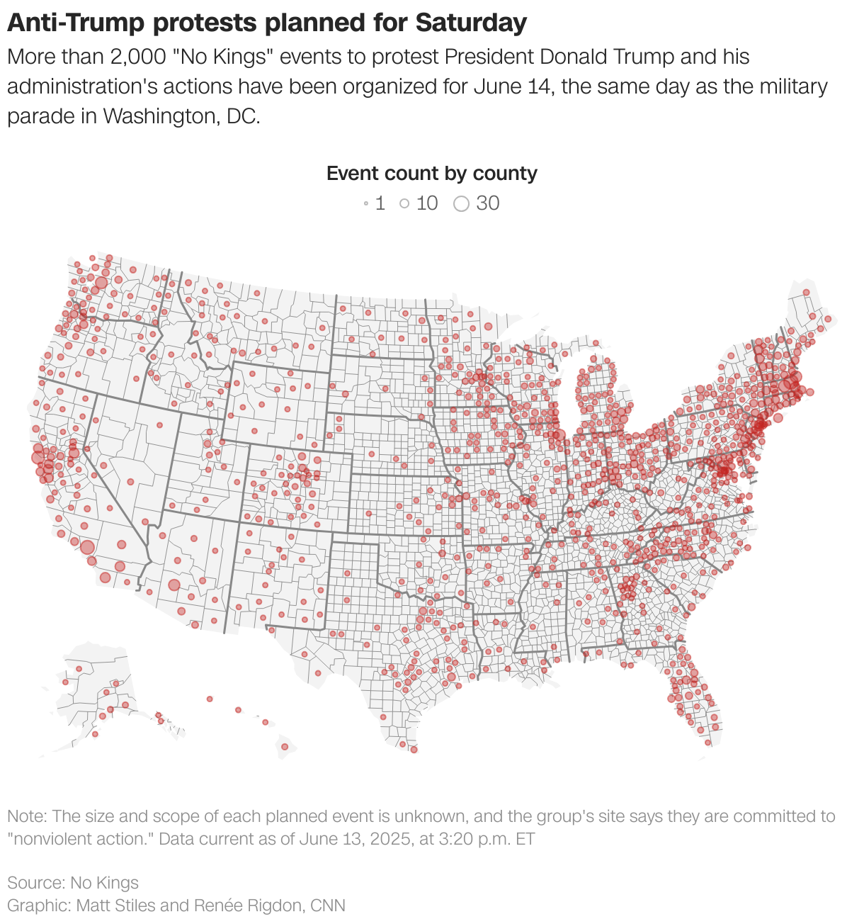 Anti-Trump protests planned for Saturday